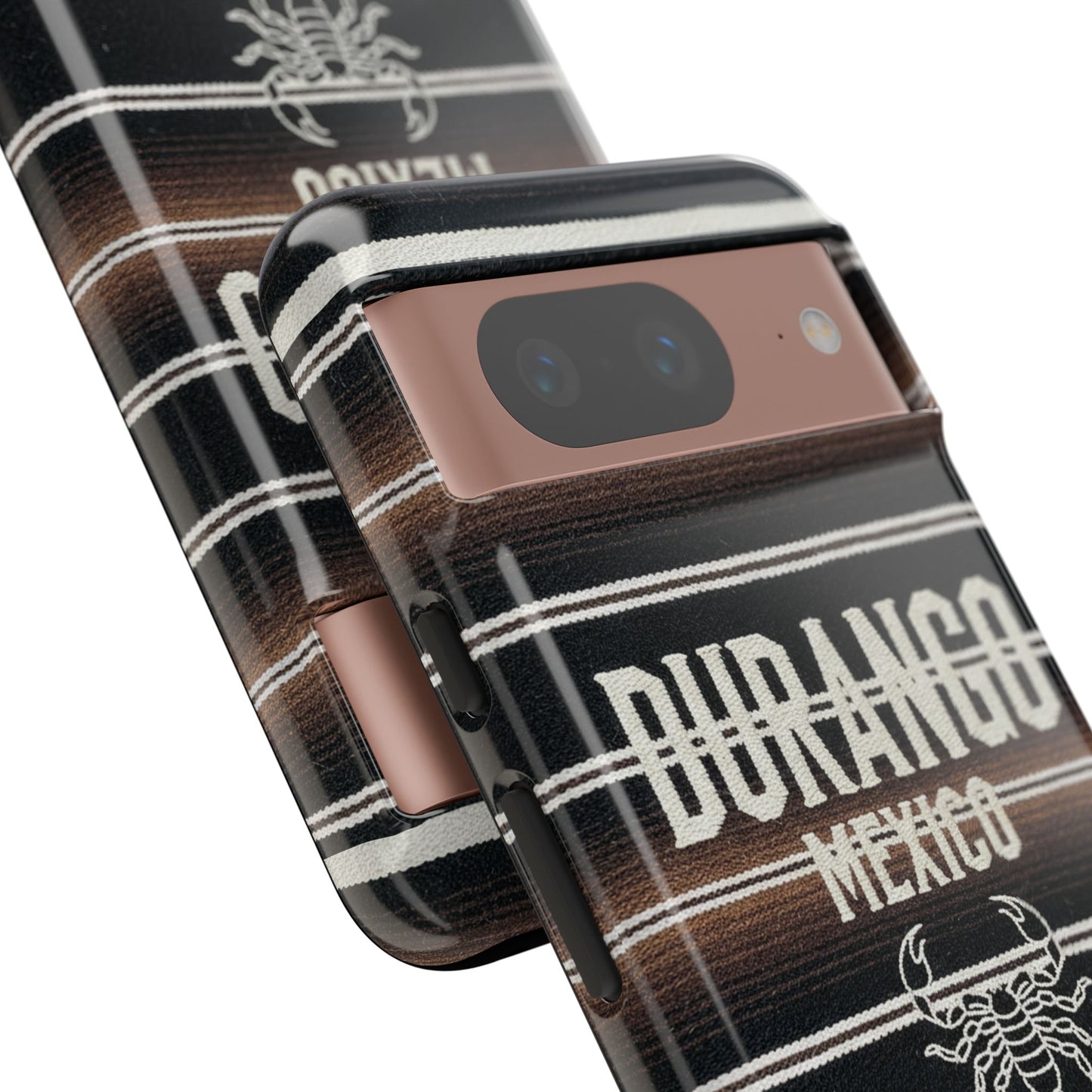 Durango Mexico Phone Case | Serape Scorpion Western Design | Mexican Heritage Tough Case for iPhone & Samsung