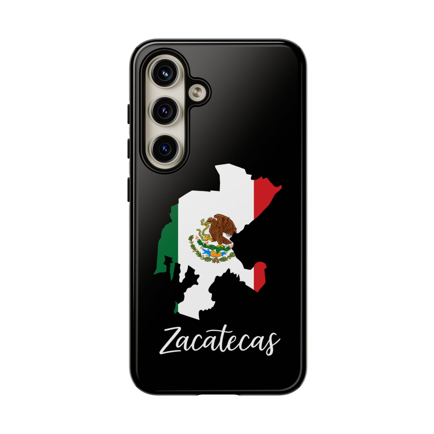 Zacatecas Mexico Flag Map Phone Case | Mexican American Pride Tough Case for iPhone & Samsung