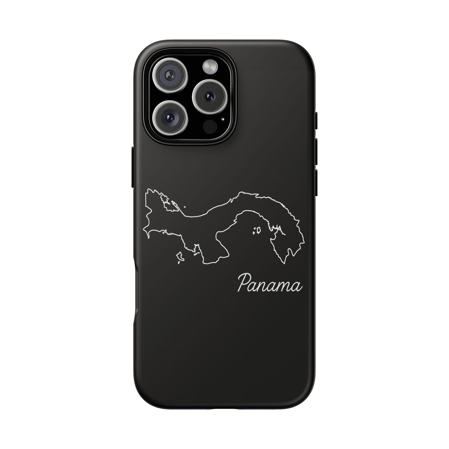 Panama Outline Phone Case – Minimal Country Map Tough Case (iPhone, Samsung, Pixel)
