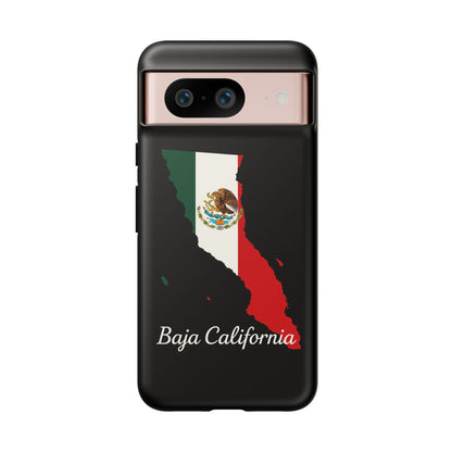 Baja California Mexico Flag Map Phone Case | Mexican American Pride Tough Case for iPhone & Samsung