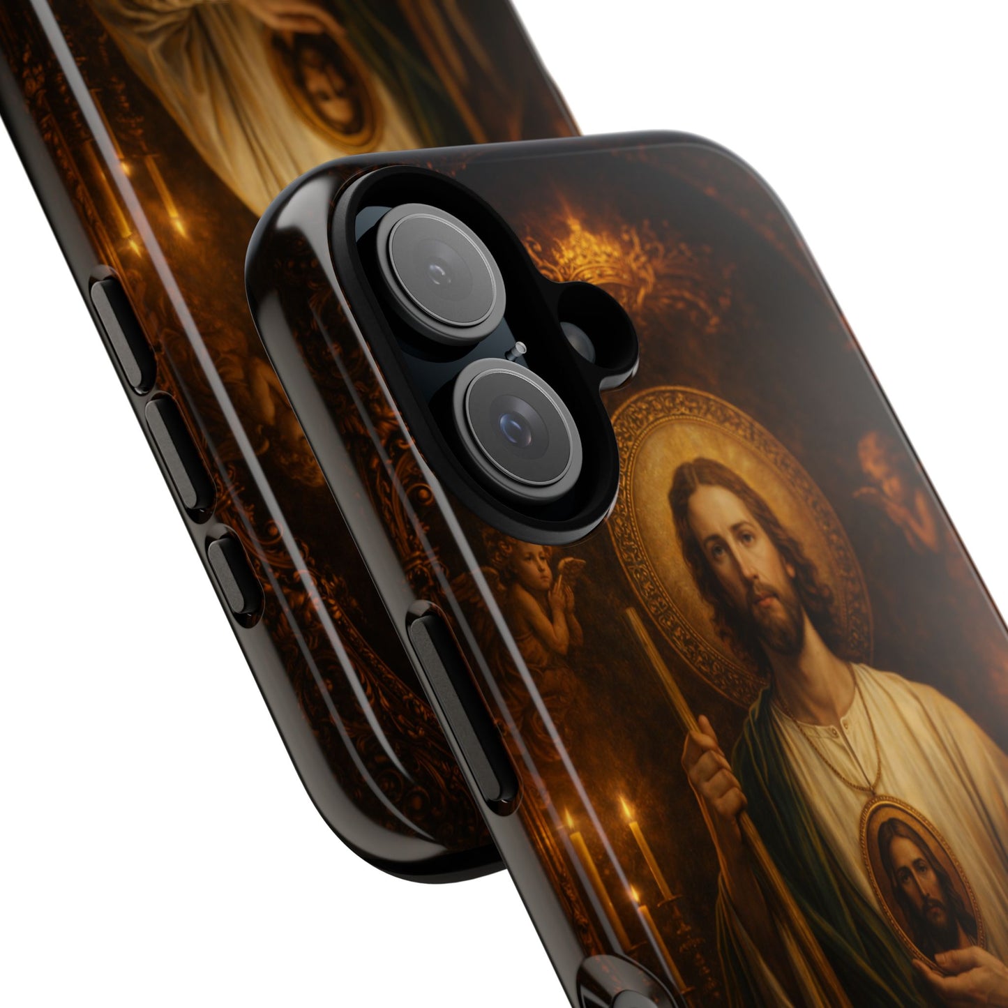 San Judas Phone Case Saint Jude Catholic Saint Religious Art Portrait Tough