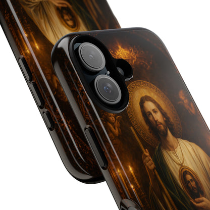 San Judas Phone Case Saint Jude Catholic Saint Religious Art Portrait Tough