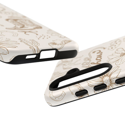 Western Cowgirl Phone Case for iPhone Samsung Galaxy Pixel Tough Case