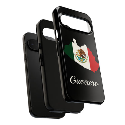 Guerrero Mexico Flag Map Phone Case | Mexican American Pride Tough Case for iPhone & Samsung