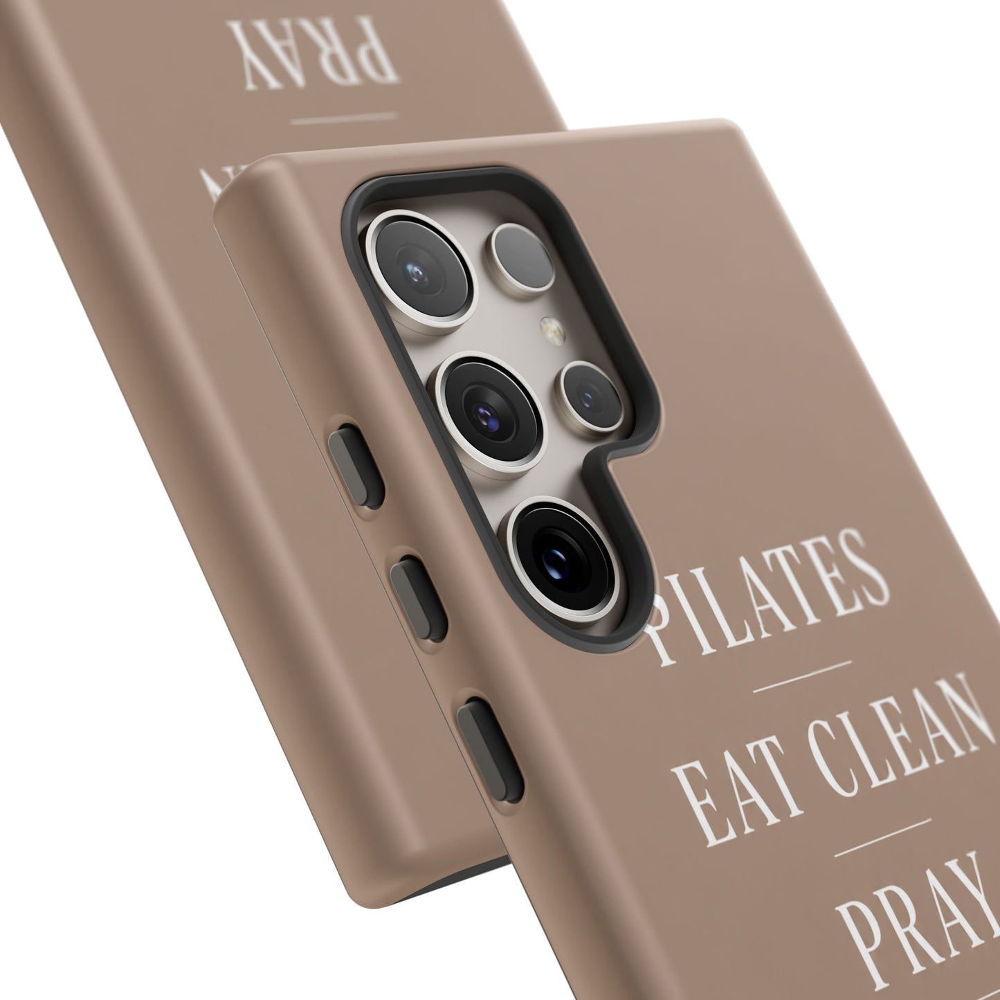 Pilates Phone Case | Eat Clean Pray Sleep Repeat Aesthetic | Wellness Girl Gift