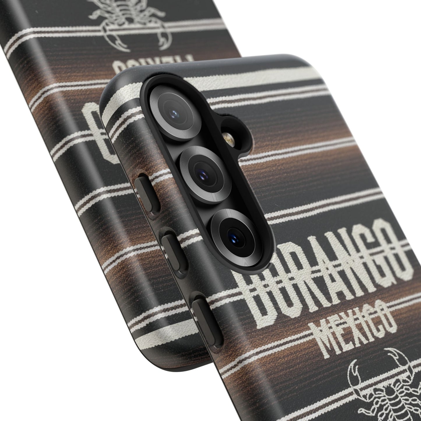 Durango Mexico Phone Case | Serape Scorpion Western Design | Mexican Heritage Tough Case for iPhone & Samsung