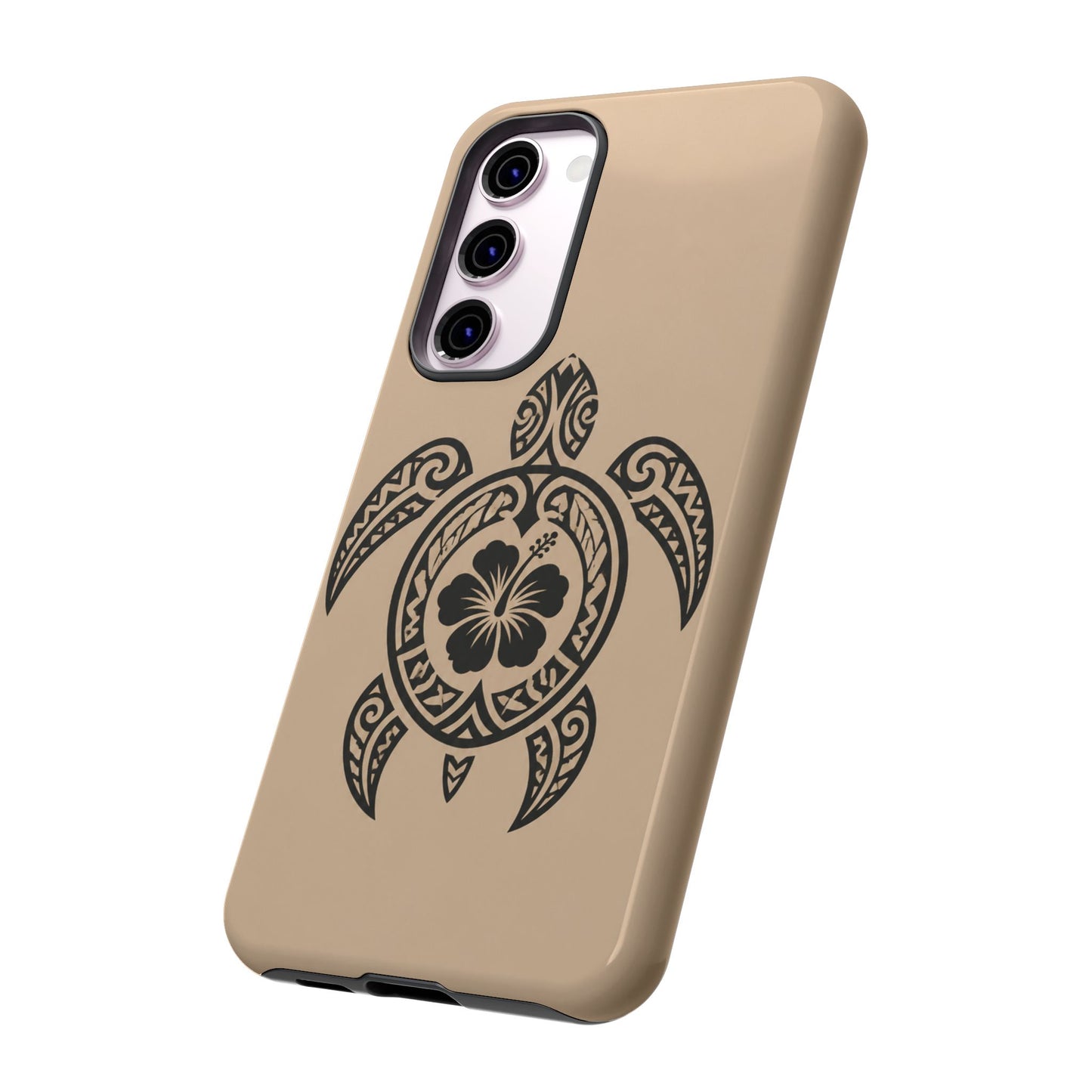 Polynesian Turtle Phone Case | Hawaiian Beach Tough Cover