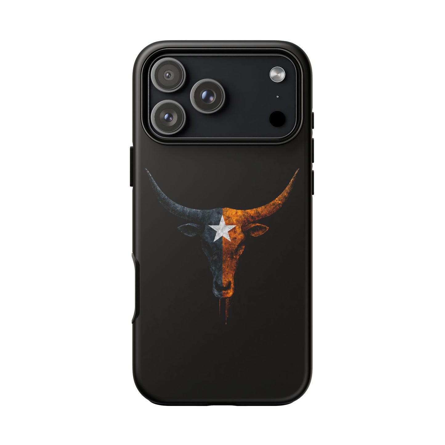 Texas Longhorn Skull Phone Case Western Cowboy Bull iPhone Samsung Cover