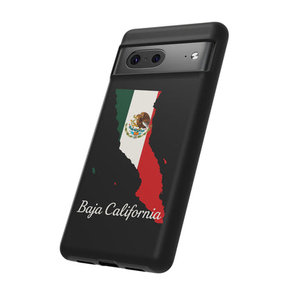 Baja California Mexico Flag Map Phone Case | Mexican American Pride Tough Case for iPhone & Samsung