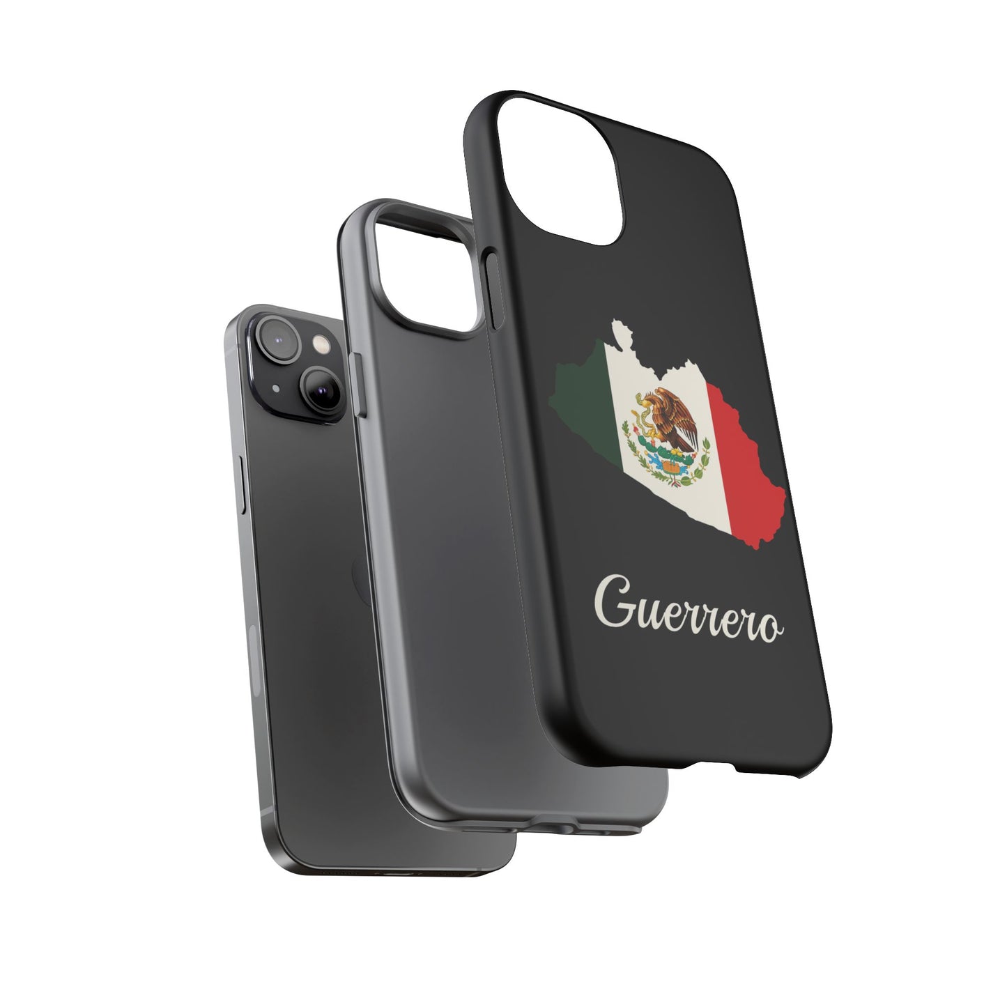 Guerrero Mexico Flag Map Phone Case | Mexican American Pride Tough Case for iPhone & Samsung