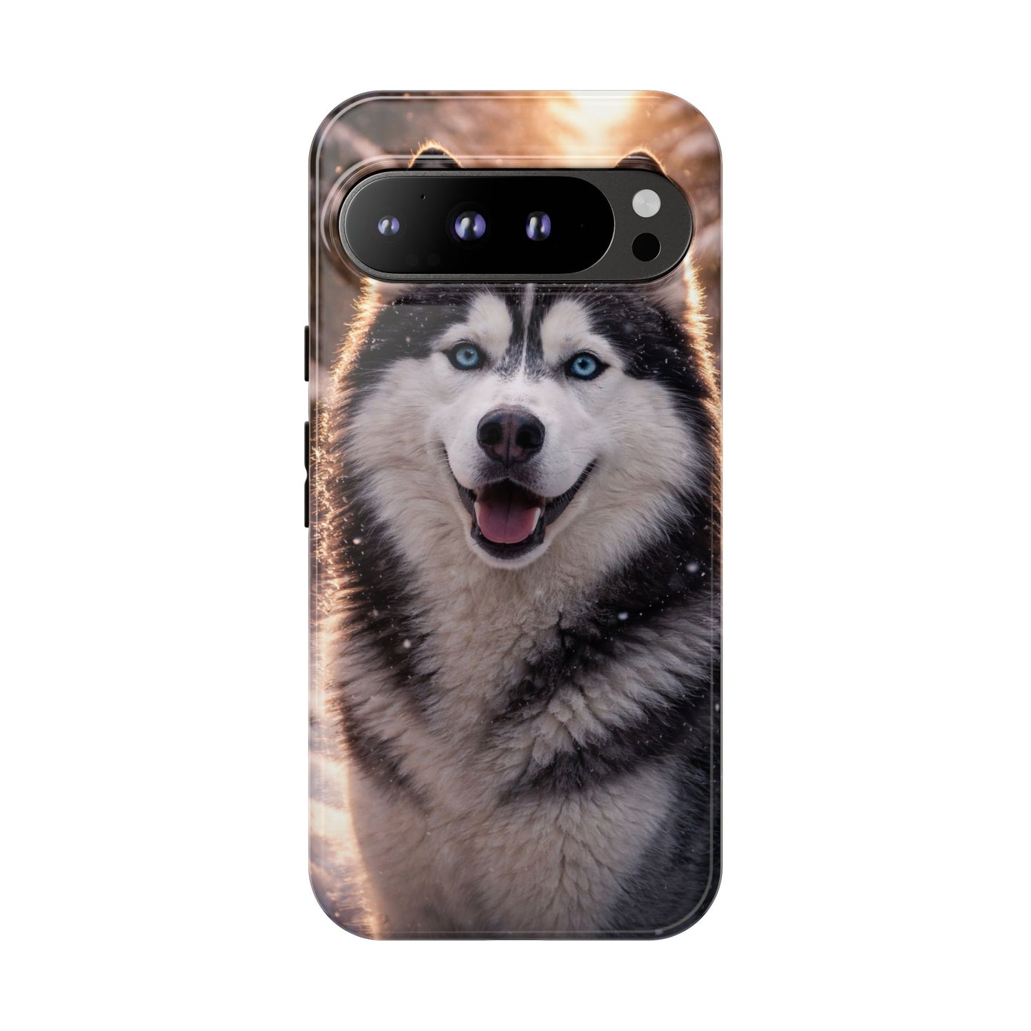 Siberian Husky Tough Phone Case | Blue Eyes Dog Cover Protective iPhone Case