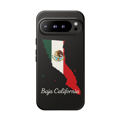 Baja California Mexico Flag Map Phone Case | Mexican American Pride Tough Case for iPhone & Samsung