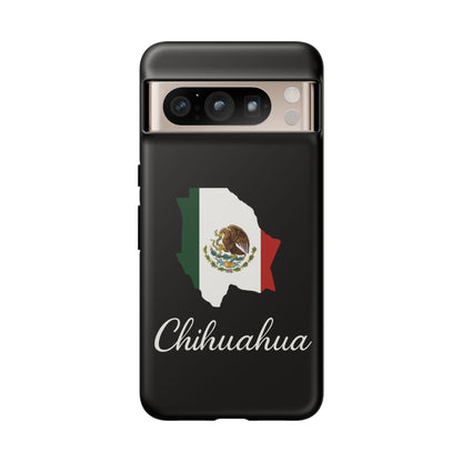 Chihuahua Mexico Flag Map Phone Case | Mexican American Pride Tough Case for iPhone & Samsung
