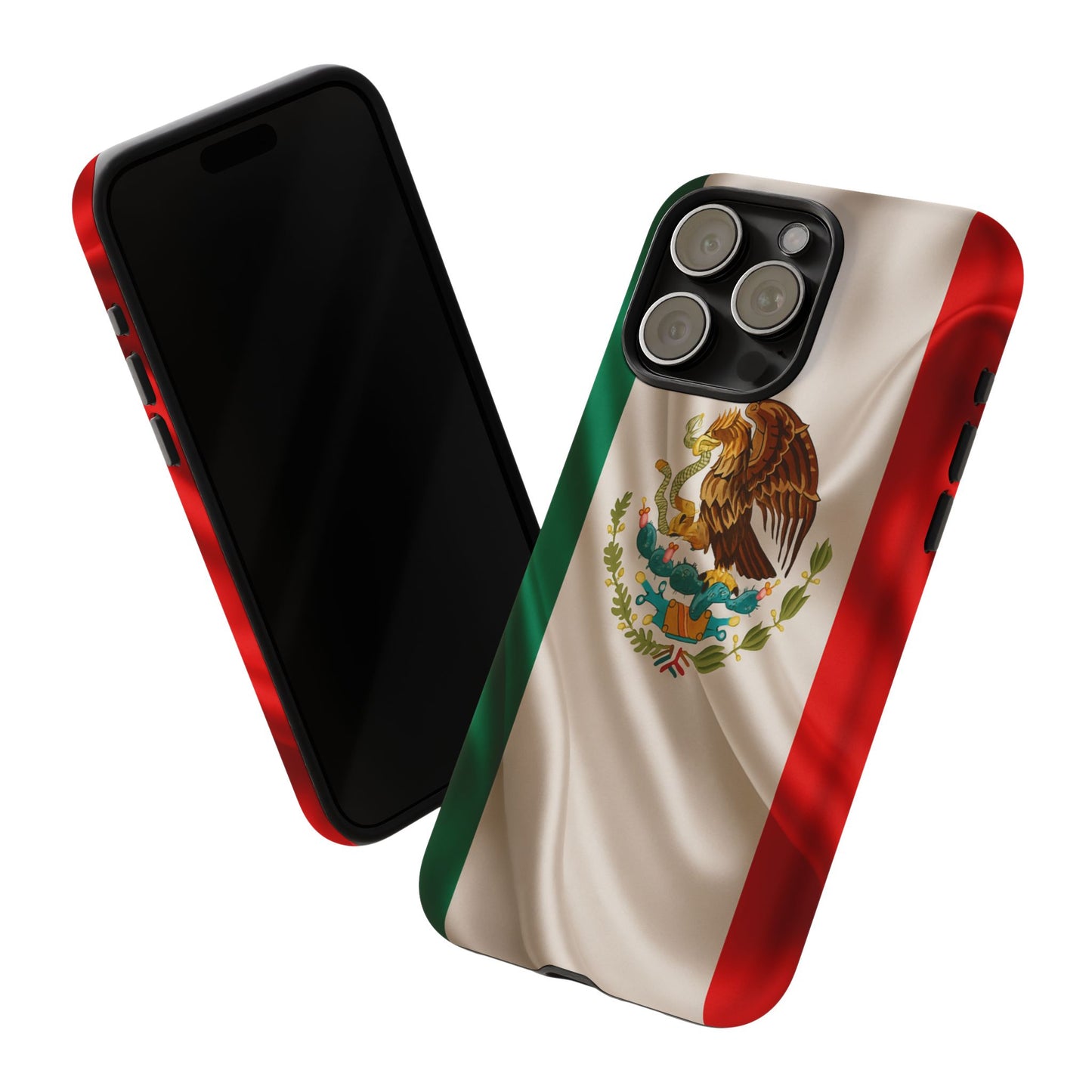 Mexico Flag Phone Case | Mexican Pride iPhone & Samsung Case | Tricolor Aesthetic Tough Protective Cover