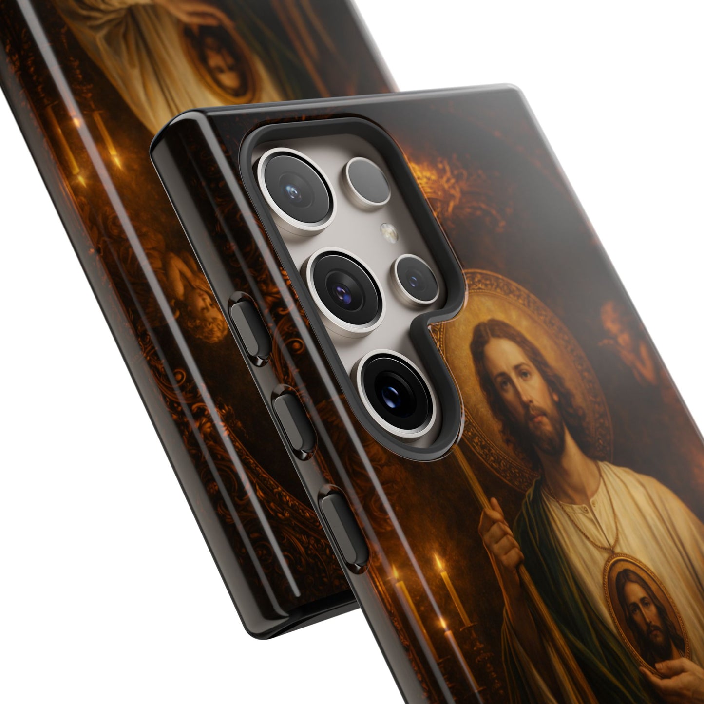 San Judas Phone Case Saint Jude Catholic Saint Religious Art Portrait Tough