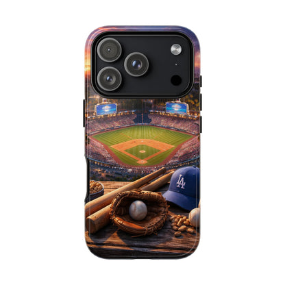 Baseball Sunset Stadium Phone Case LA Game Day Sports Aesthetic Case