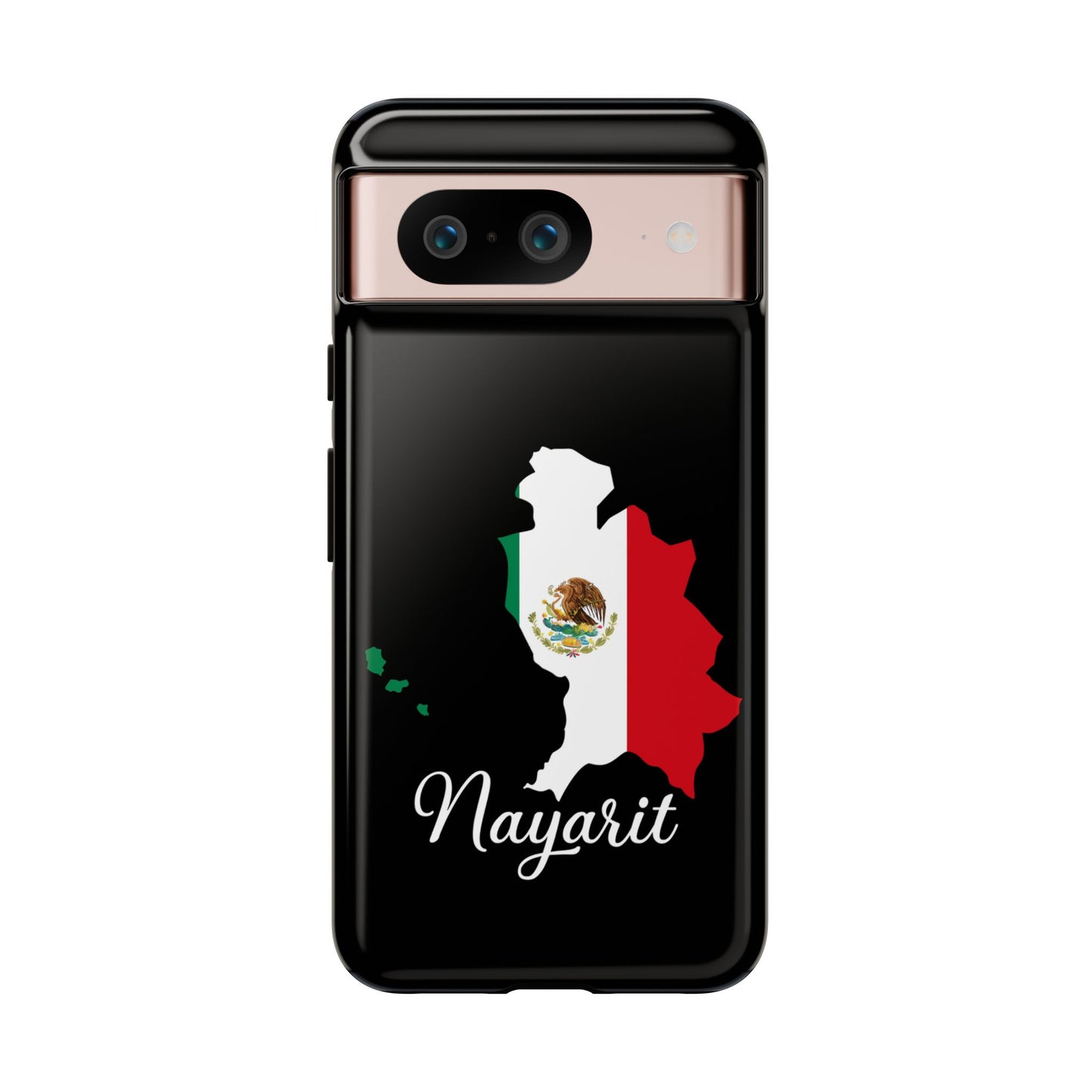 Nayarit Mexico Flag Map Phone Case | Mexican American Pride Tough Case for iPhone & Samsung