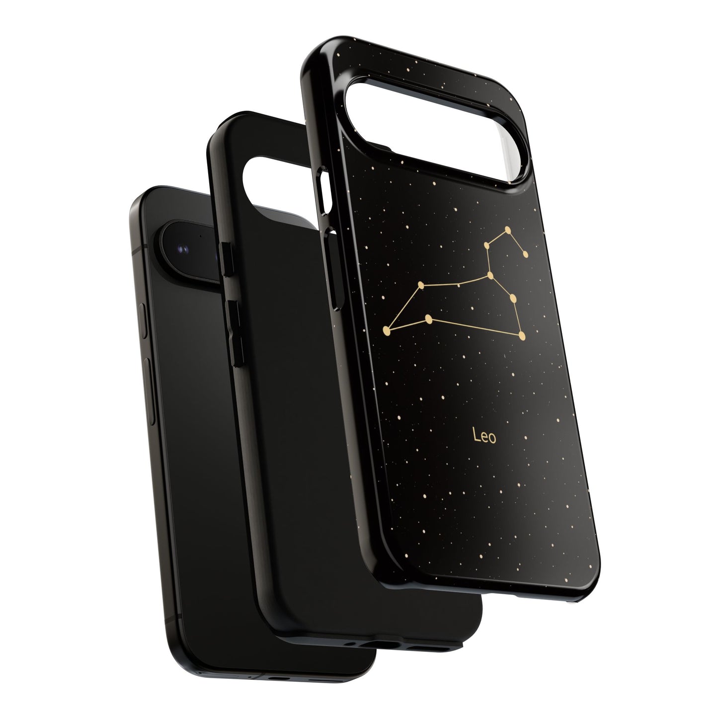 Leo Zodiac Constellation Phone Case – Luxe Gold Celestial Cover