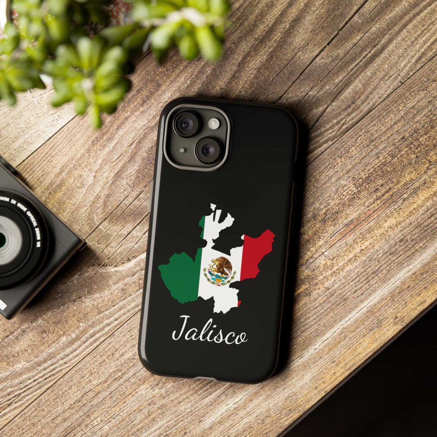 Jalisco Mexico Flag Map Phone Case | Mexican American Pride Tough Case for iPhone & Samsung
