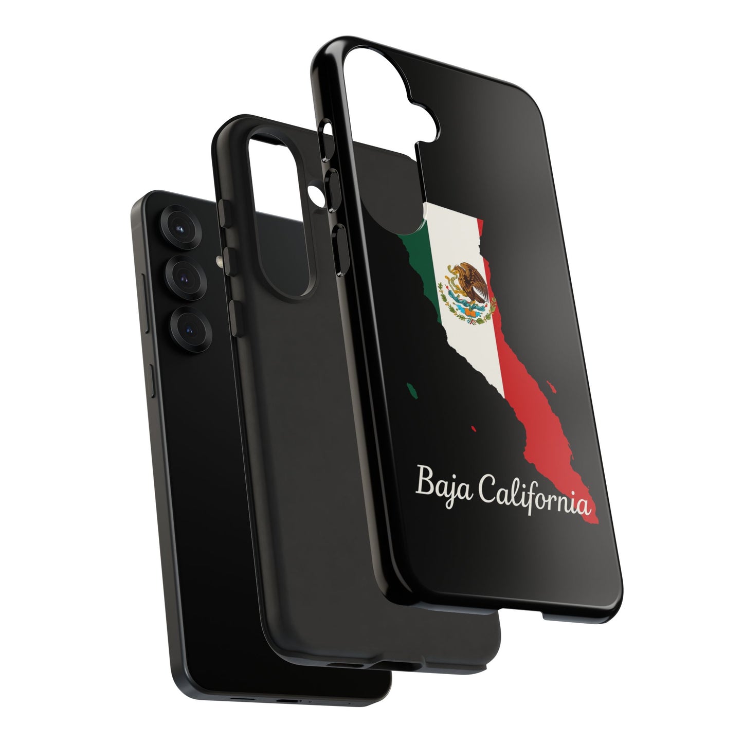Baja California Mexico Flag Map Phone Case | Mexican American Pride Tough Case for iPhone & Samsung