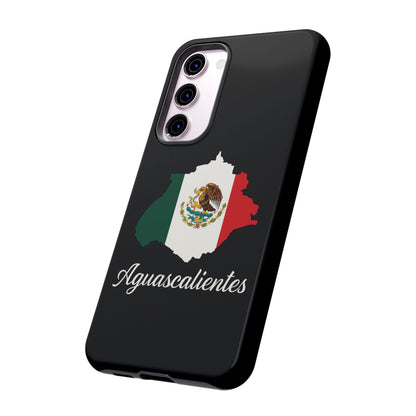 Aguascalientes Mexico Flag Map Phone Case | Mexican American Pride Tough Case for iPhone & Samsung
