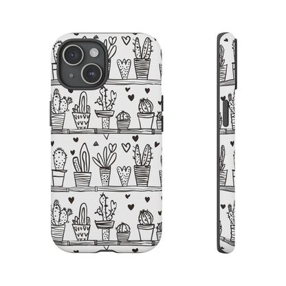 Cactus Succulent Phone Case Cute Plant Aesthetic iPhone Samsung Cover