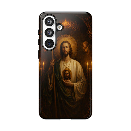 San Judas Phone Case Saint Jude Catholic Saint Religious Art Portrait Tough