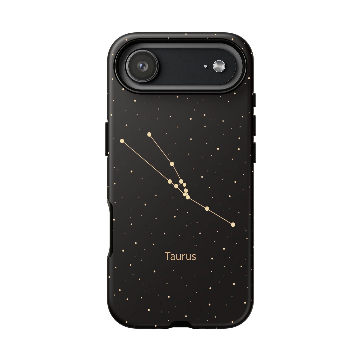 Taurus Zodiac Constellation Phone Case – Luxe Gold Celestial Cover
