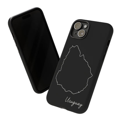Uruguay Outline Phone Case – Minimal Country Map Tough Case (iPhone, Samsung, Pixel)