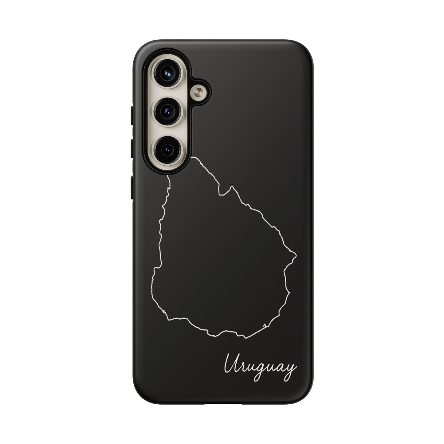 Uruguay Outline Phone Case – Minimal Country Map Tough Case (iPhone, Samsung, Pixel)