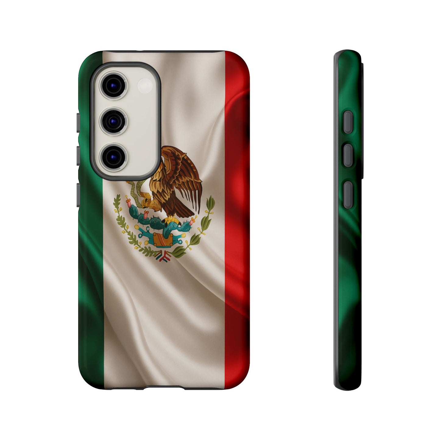 Mexico Flag Phone Case | Mexican Pride iPhone & Samsung Case | Tricolor Aesthetic Tough Protective Cover