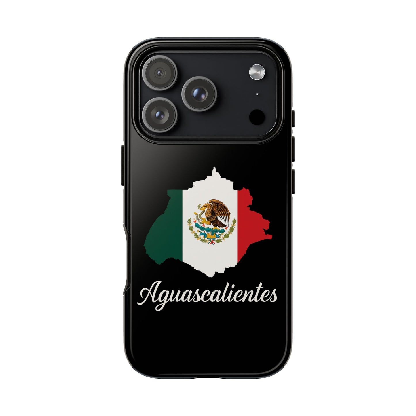 Aguascalientes Mexico Flag Map Phone Case | Mexican American Pride Tough Case for iPhone & Samsung