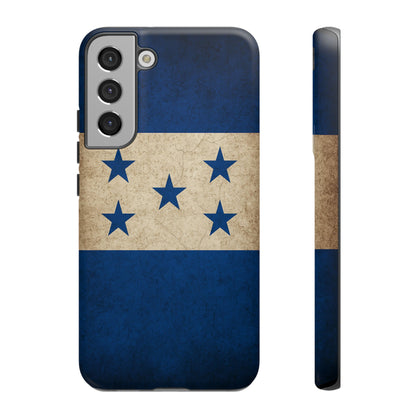 Honduras Flag Phone Case | Vintage Honduran Flag iPhone & Samsung Tough Protective Case