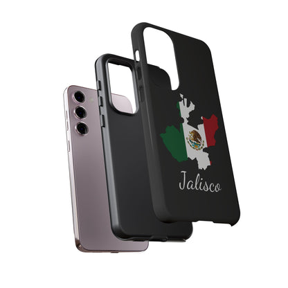 Jalisco Mexico Flag Map Phone Case | Mexican American Pride Tough Case for iPhone & Samsung