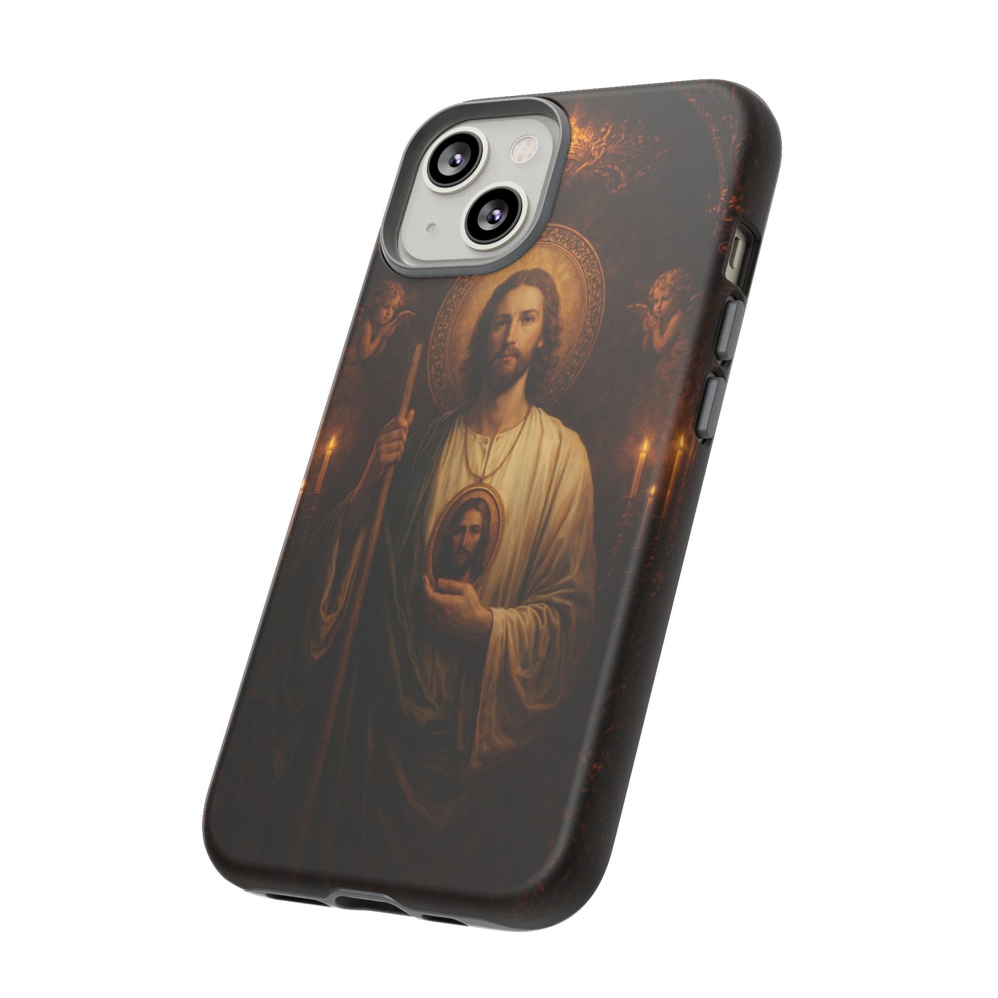 San Judas Phone Case Saint Jude Catholic Saint Religious Art Portrait Tough