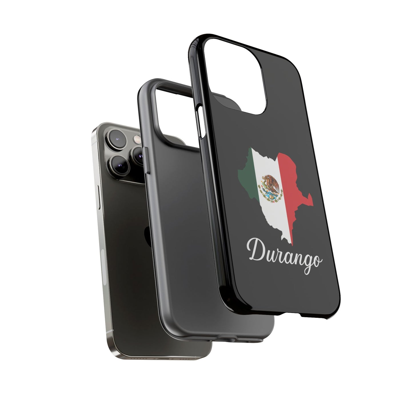 Durango Mexico Flag Map Phone Case | Mexican American Pride Tough Case for iPhone & Samsung