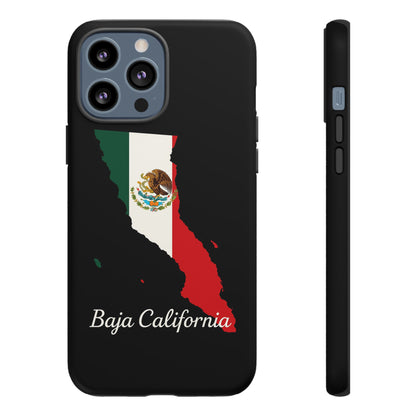 Baja California Mexico Flag Map Phone Case | Mexican American Pride Tough Case for iPhone & Samsung