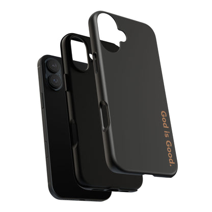 God Is Good Phone Case Minimal Aesthetic Christian Tough Cover