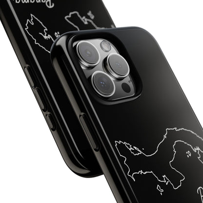 Panama Outline Phone Case – Minimal Country Map Tough Case (iPhone, Samsung, Pixel)