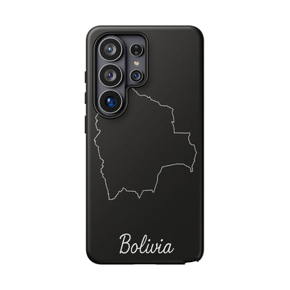 Bolivia Outline Phone Case – Minimal Country Map Tough Cover