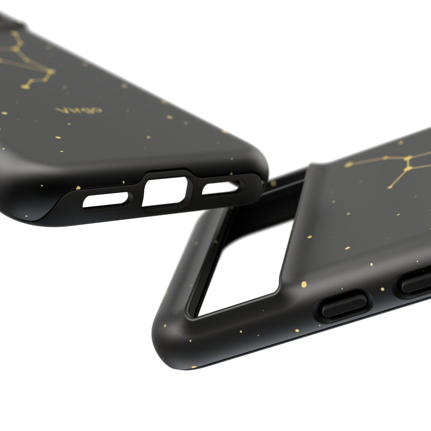 Virgo Zodiac Constellation Phone Case – Luxe Gold Celestial Cover