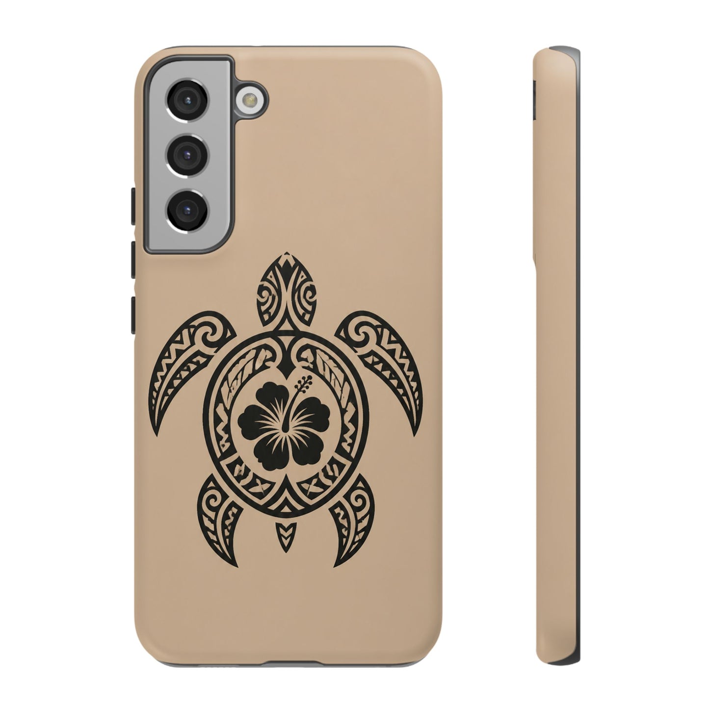 Polynesian Turtle Phone Case | Hawaiian Beach Tough Cover