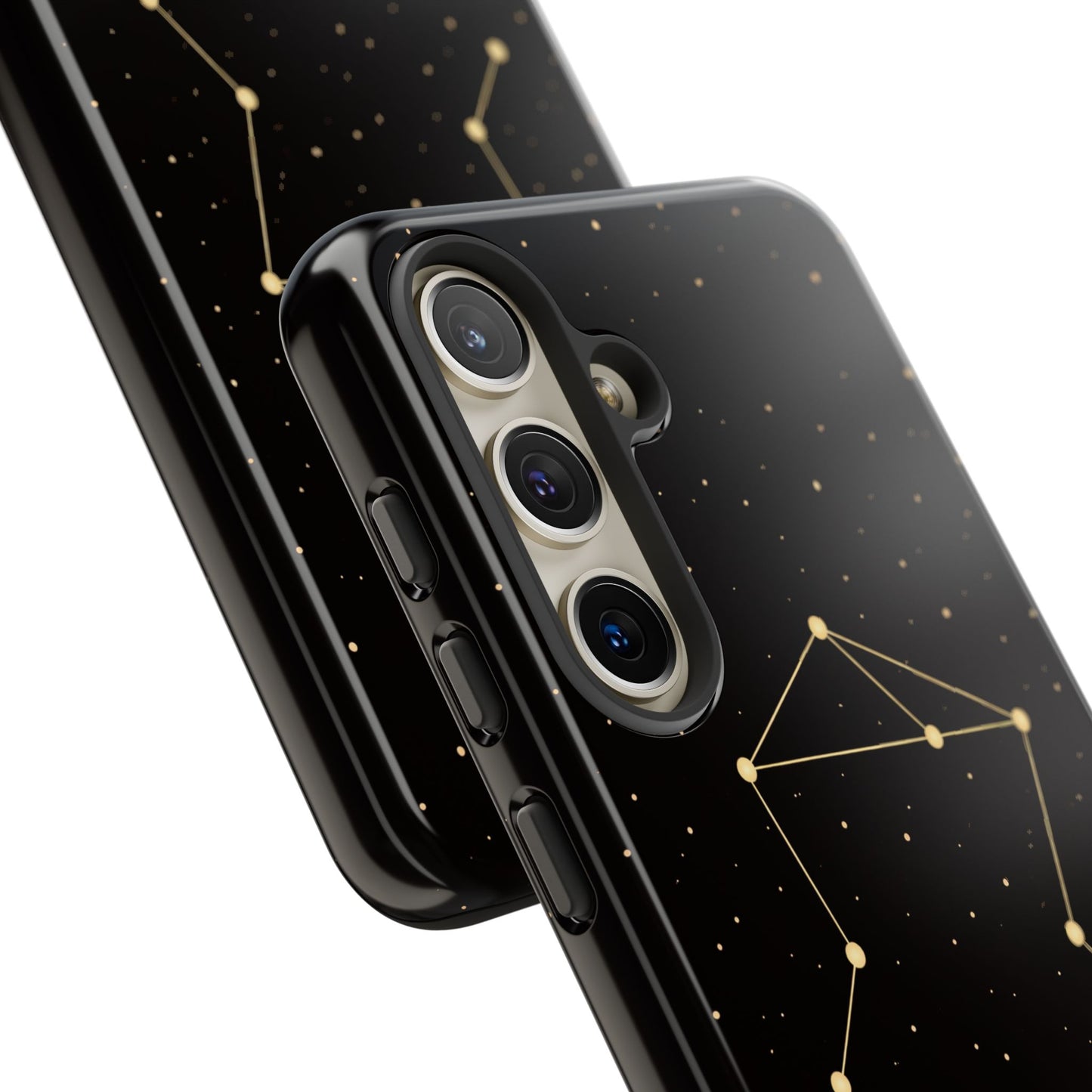 Libra Zodiac Constellation Phone Case – Luxe Gold Celestial Cover