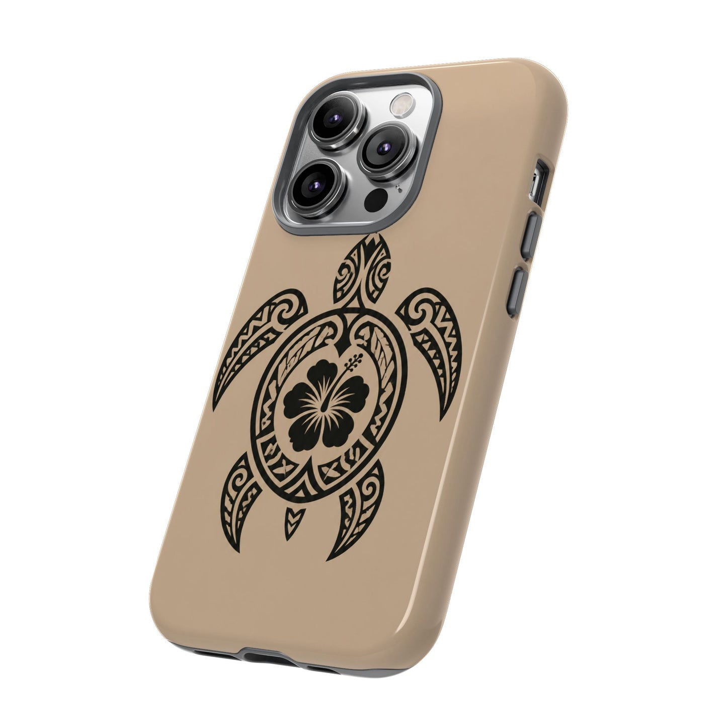 Polynesian Turtle Phone Case | Hawaiian Beach Tough Cover
