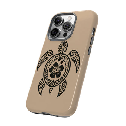 Polynesian Turtle Phone Case | Hawaiian Beach Tough Cover