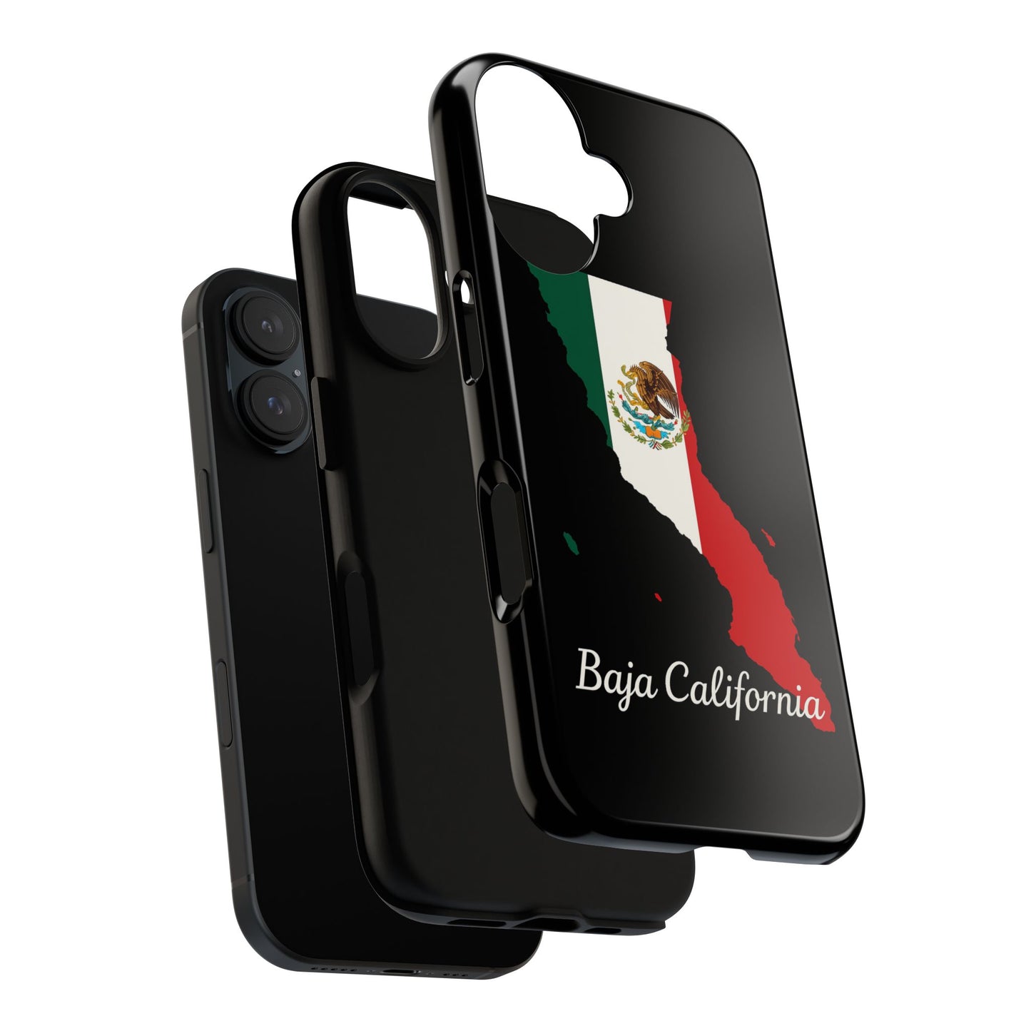 Baja California Mexico Flag Map Phone Case | Mexican American Pride Tough Case for iPhone & Samsung