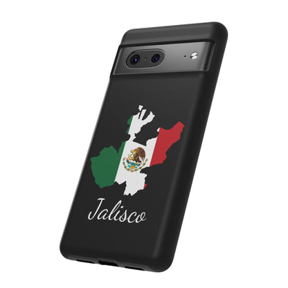 Jalisco Mexico Flag Map Phone Case | Mexican American Pride Tough Case for iPhone & Samsung