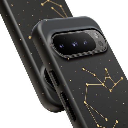 Sagittarius Zodiac Constellation Phone Case – Luxe Gold Celestial Cover