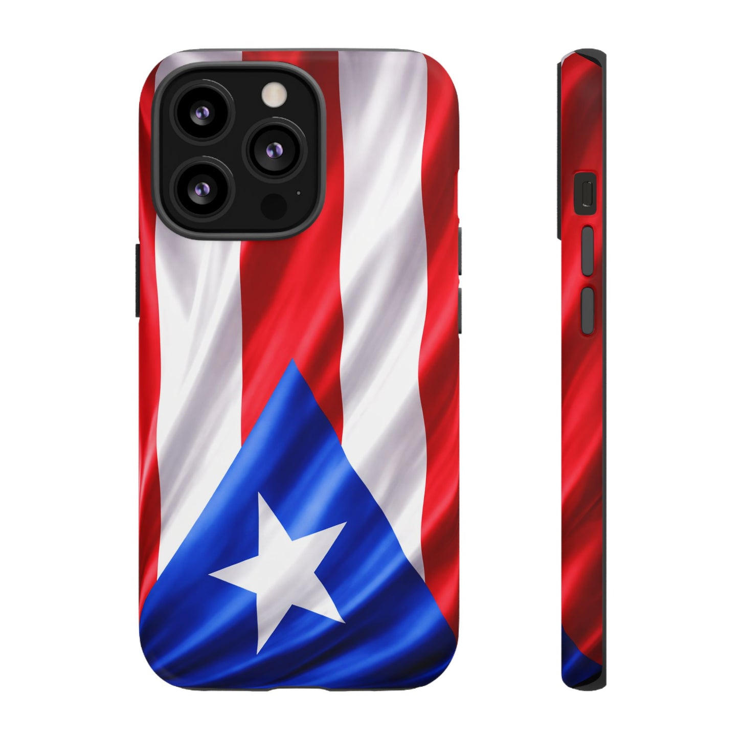 Puerto Rico Flag Phone Case | Boricua Pride Tough Case | Puerto Rican Flag Protective Cover for iPhone & Samsung