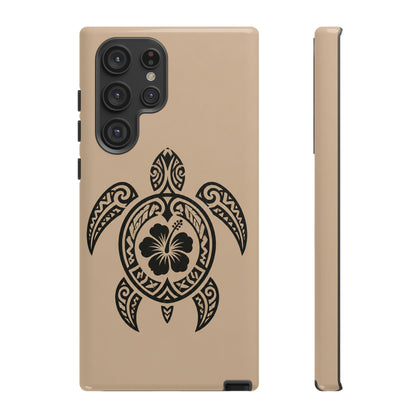 Polynesian Turtle Phone Case | Hawaiian Beach Tough Cover